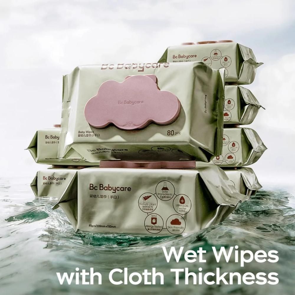 Babycare - Baby Wipes - 80 Pcs