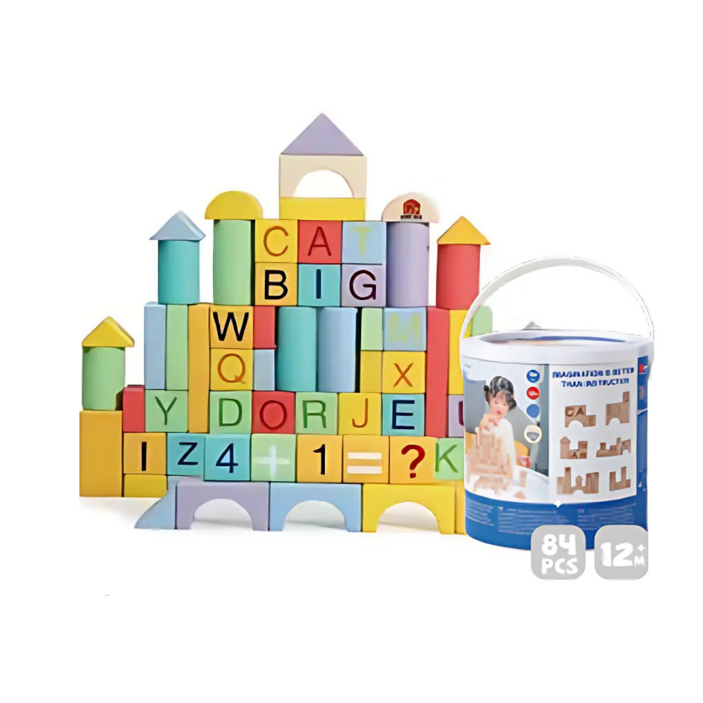 Babycare - Building Blocks Playset - 84 Pcs