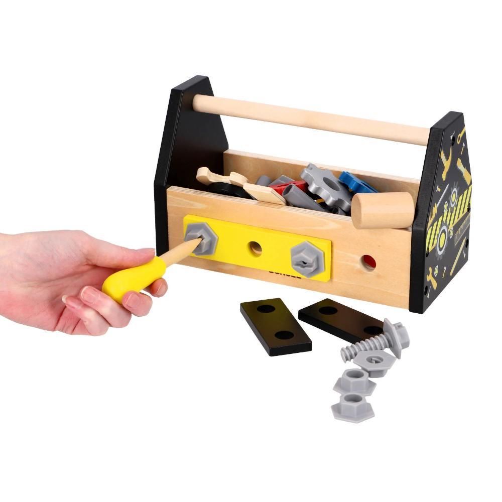 Babycare - Fix It Toolbox Wooden Toy Set