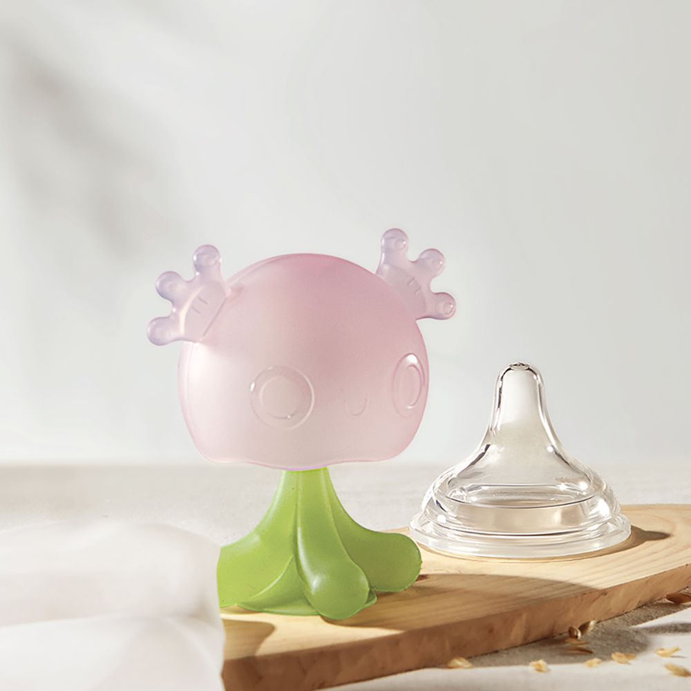 Babycare - Baby Teether Rattle Octopus Weir Powder