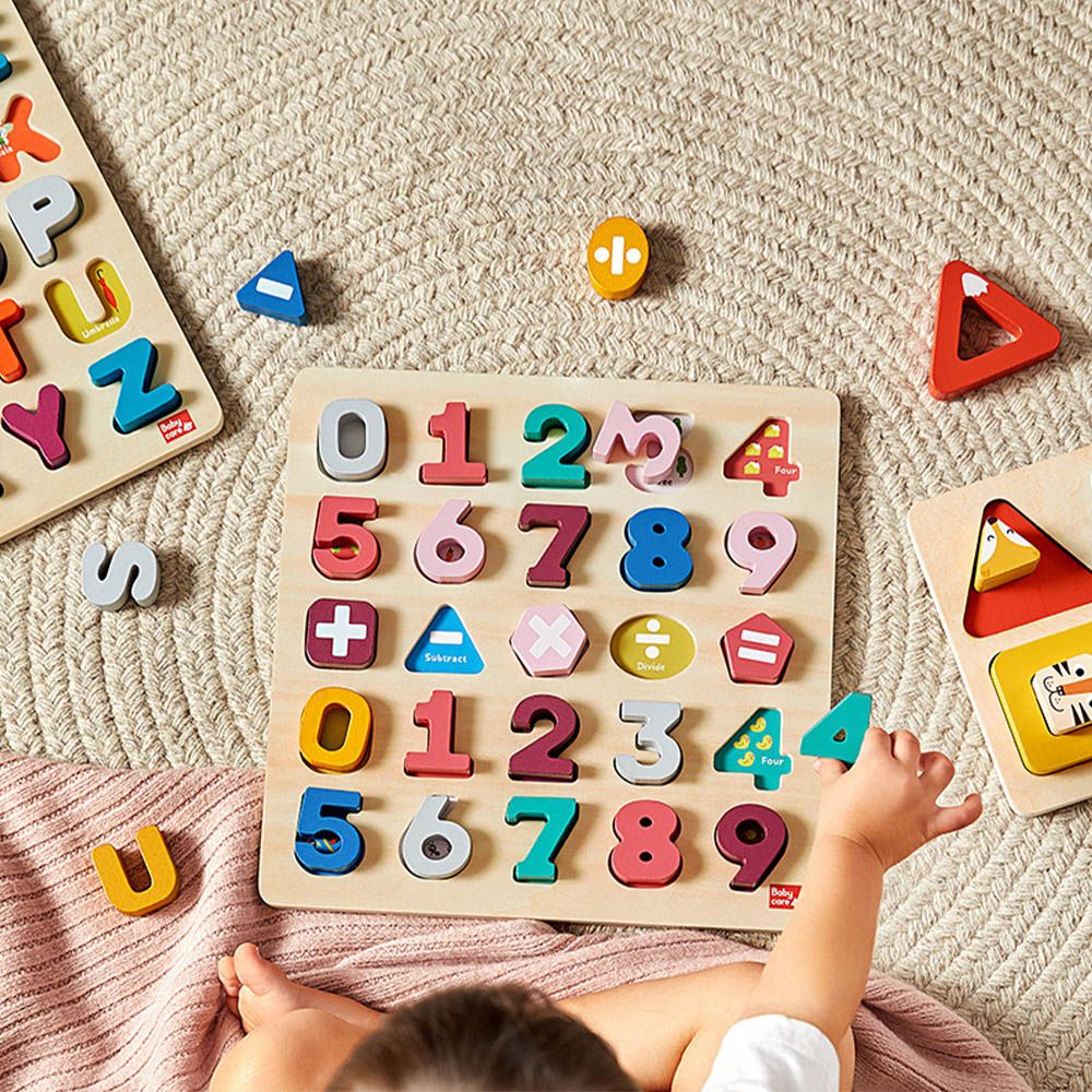 Babycare - Number Building Blocks - 25 Pcs