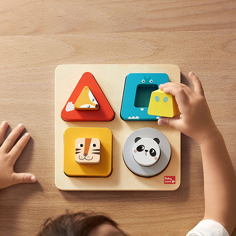 Babycare - Shapes Building Blocks - Multicolor