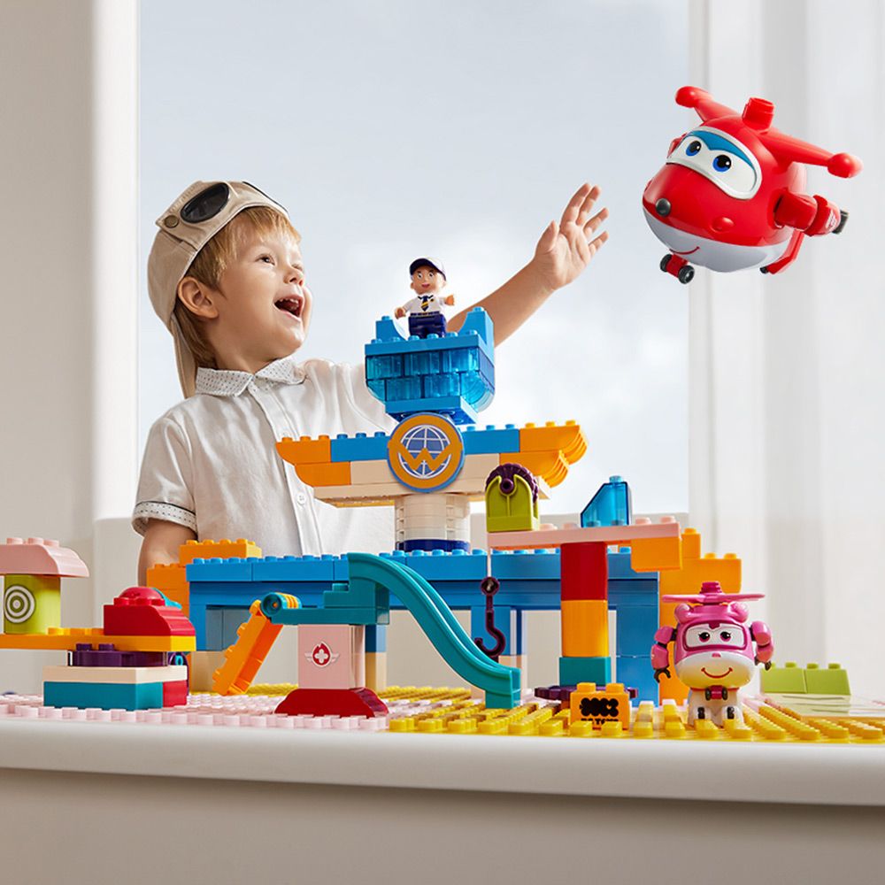 Babycare - Colouring Bricks Superwings Building Toy Set - 151 Pcs