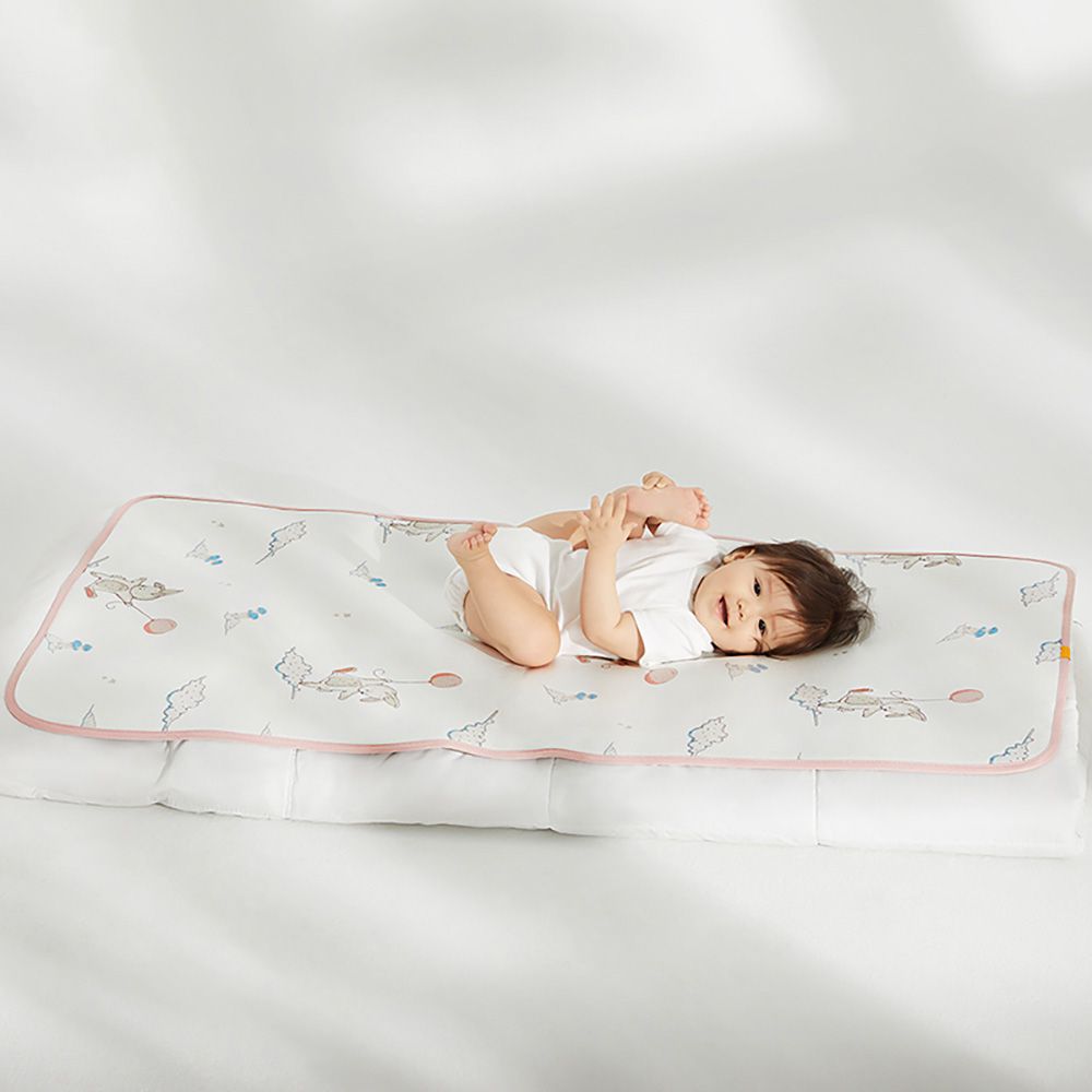 Babycare - Cooling Silk Sleeping Mat Rabbit - Yellow