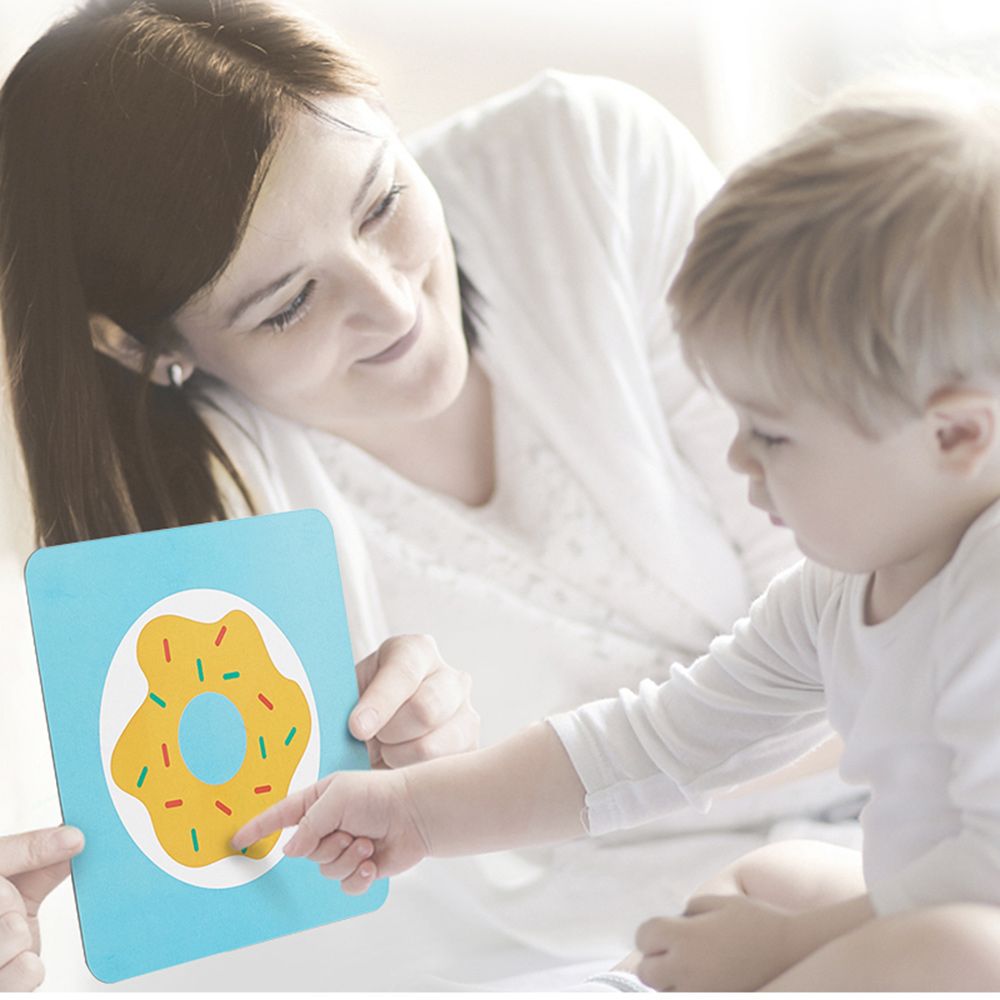 Babycare - Baby Visual Stimulus Cards Multicolor