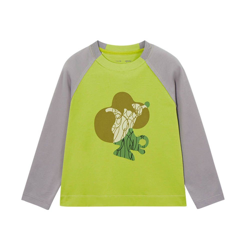 Babycare - Twisting Tea House Doudou Kids T-Shirt - Green