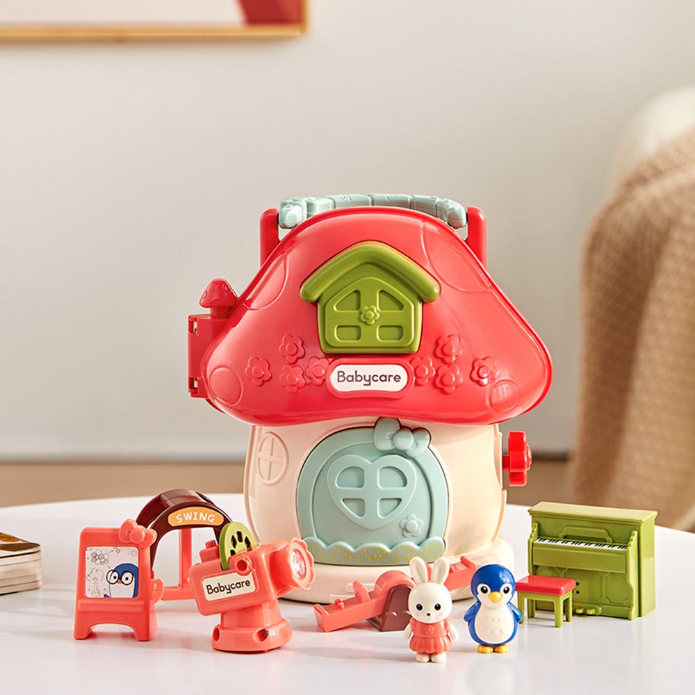 Babycare - Mushroom House Early Learning Playset