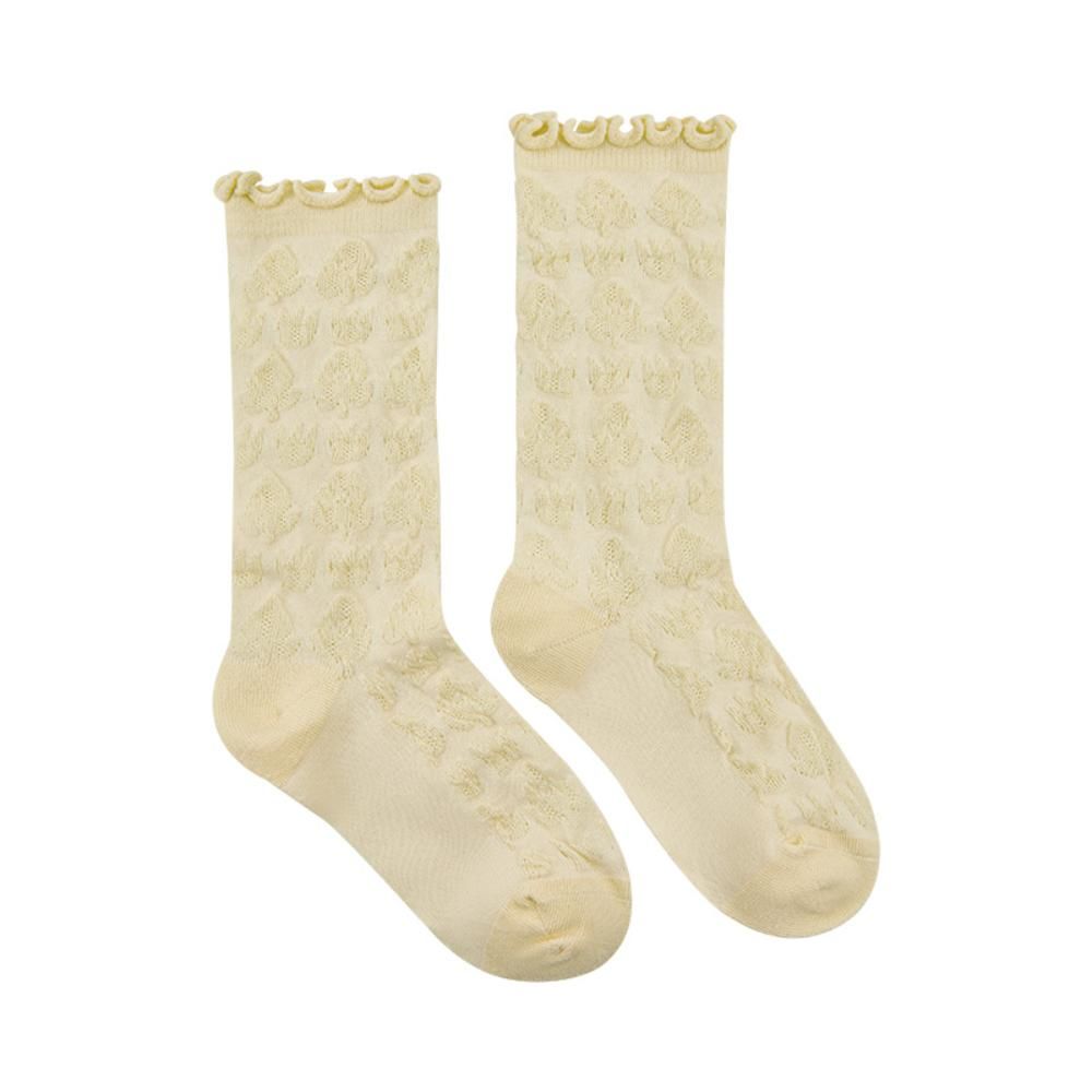 Babycare - Peach Forest Game Baby Socks - Beige