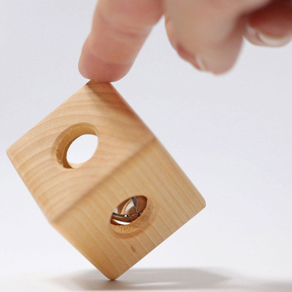 Grimm's - Cube With Bell For Rattle