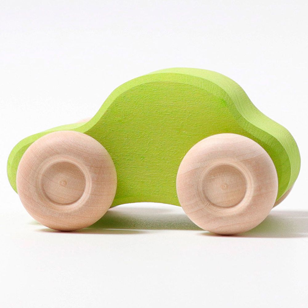 Grimm's - Colored Wooden Cars - 6pcs