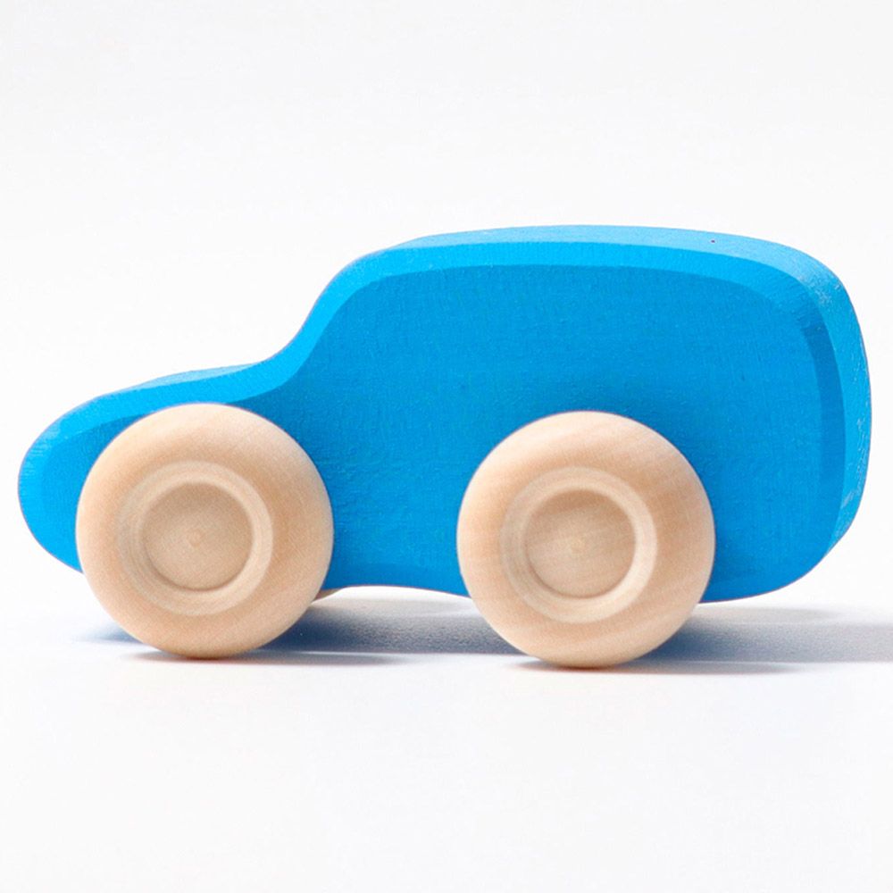 Grimm's - Colored Wooden Cars - 6pcs