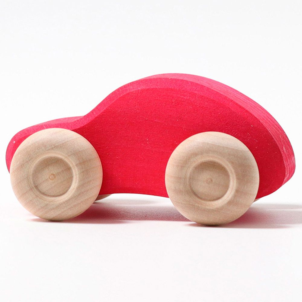 Grimm's - Colored Wooden Cars - 6pcs