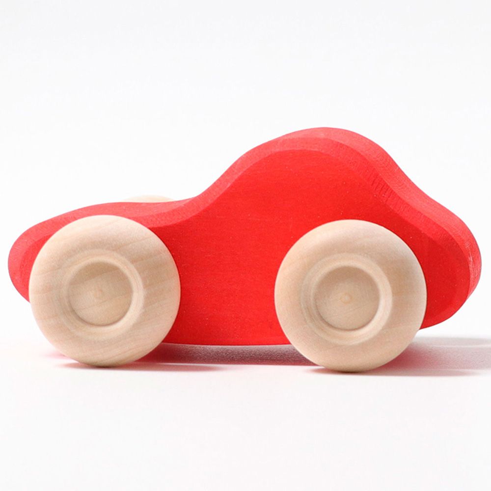 Grimm's - Colored Wooden Cars - 6pcs