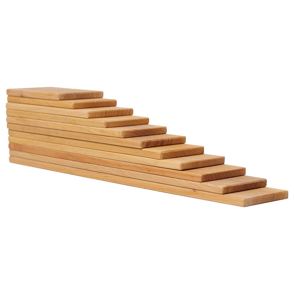 Grimm's - Building Boards - 11pcs - Natural