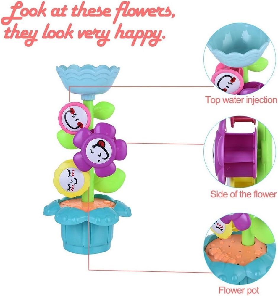 Brain Giggles - Funny Light Up Baby Bath Toy Set