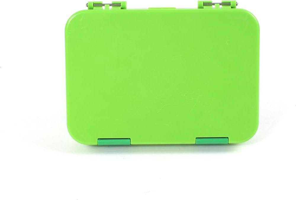 Brain Giggles - Bento Lunchbox With 6 Adjustable Compartments - Light Green