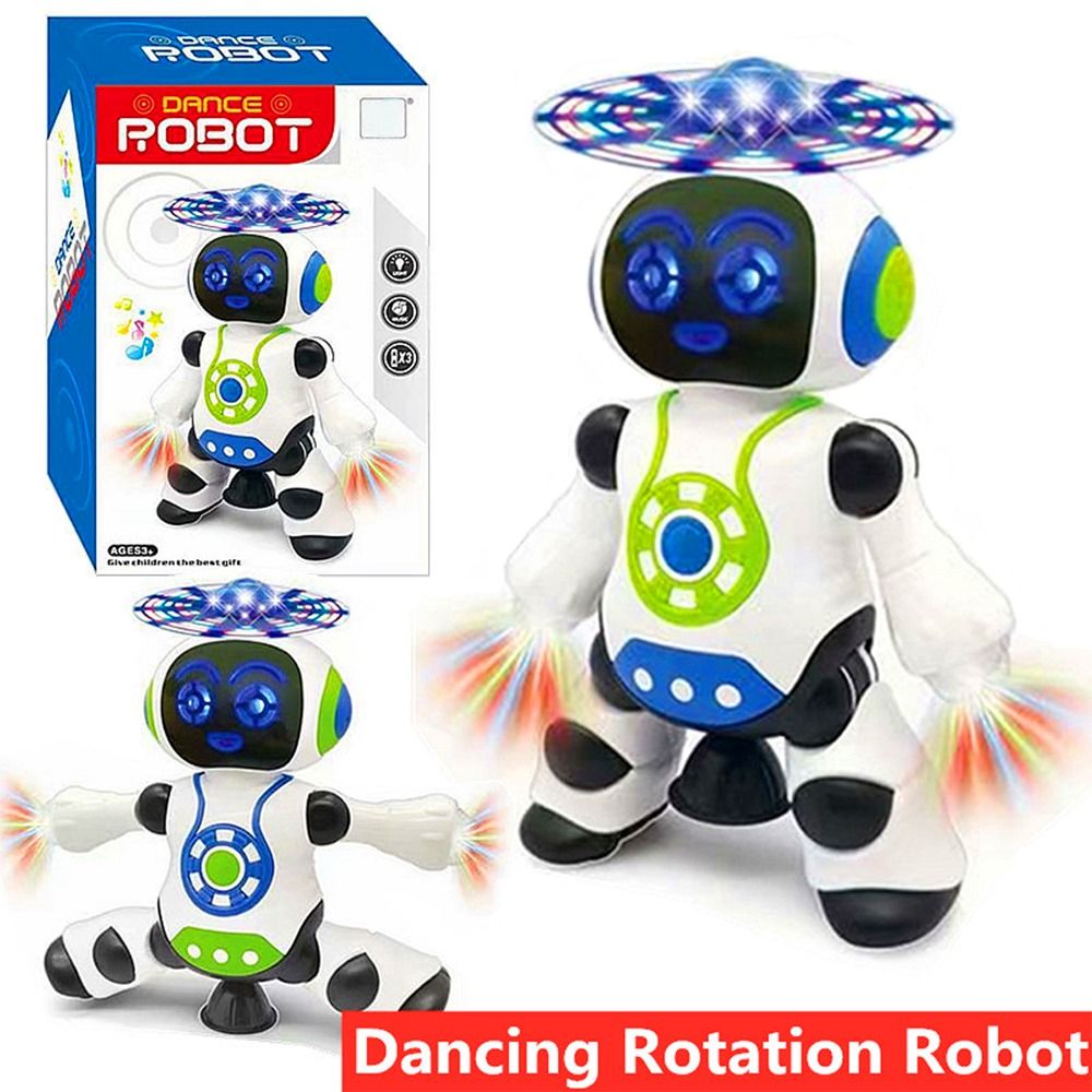 Brain Giggles - LED Musical Dancing Robot