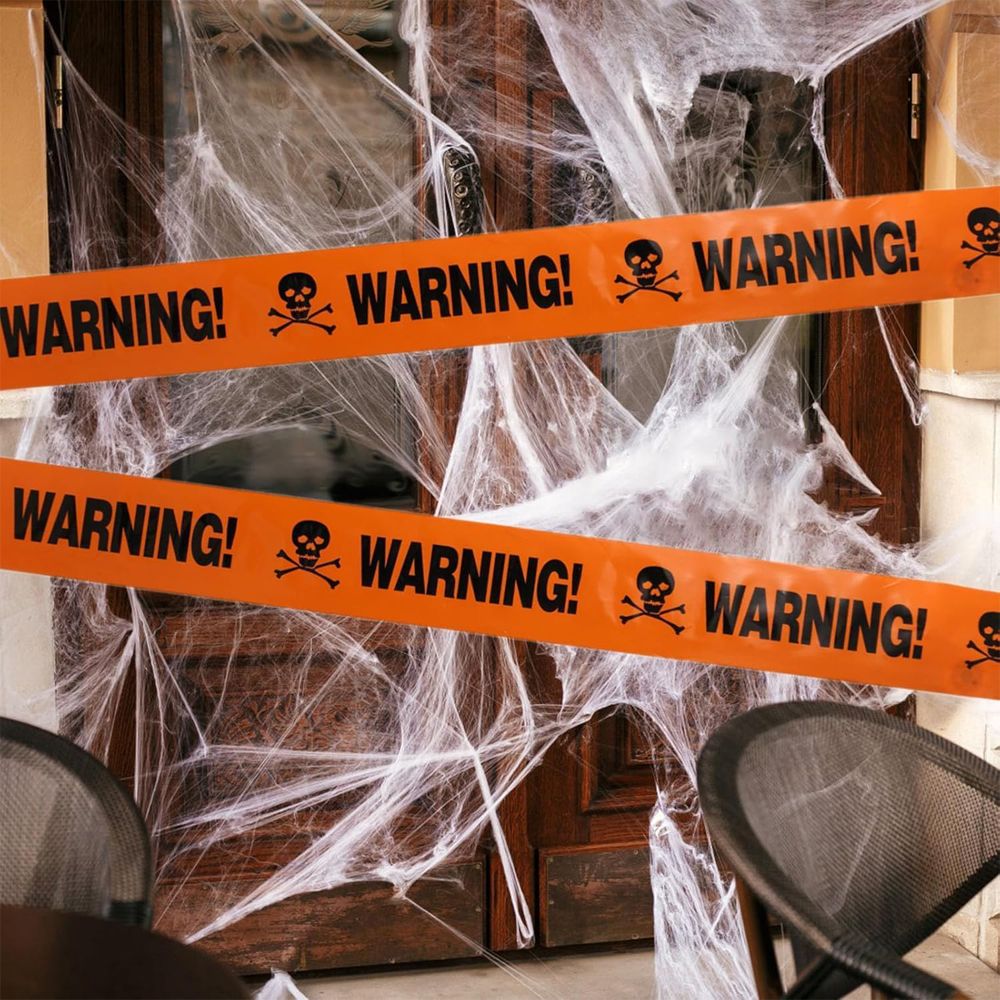 Brain Giggles - Halloween Decor Caution Tape - 6 m