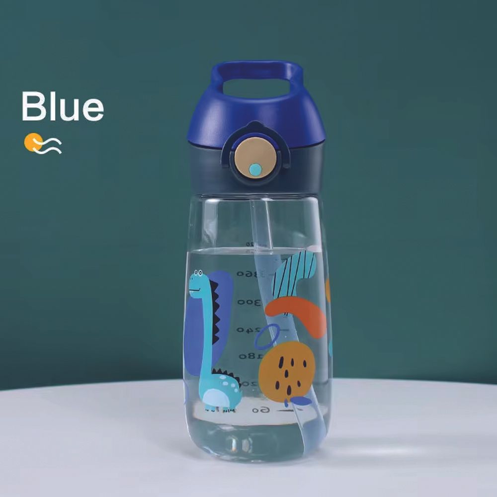 Brain Giggles - Tritan Water Bottle - Blue - 480 ml