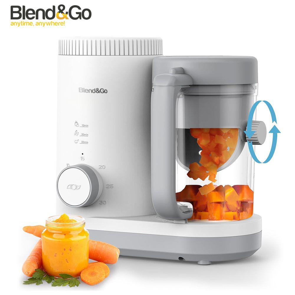 BlendnGo - 4-in-1 Quick Food Maker - White