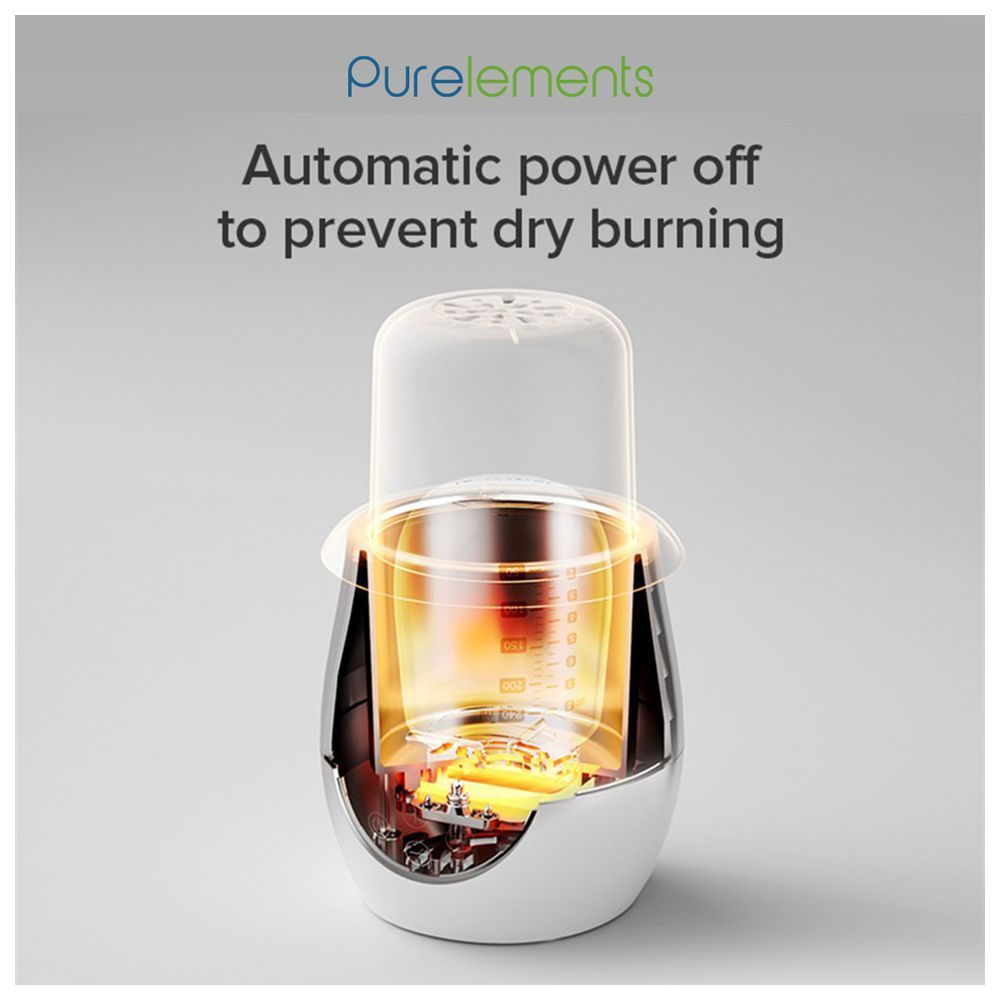 Purelements - Electric Bottle & Food Warmer - White