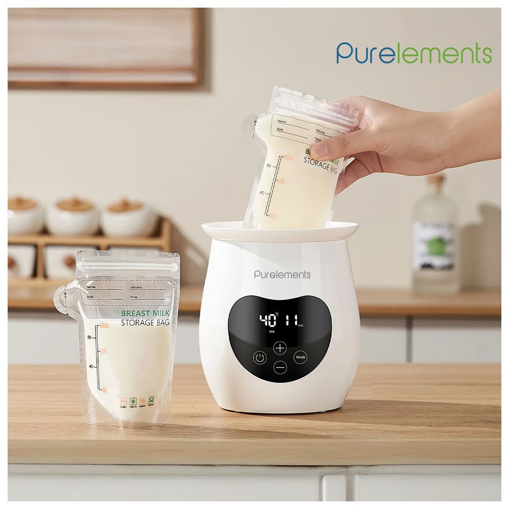 Purelements - Electric Bottle & Food Warmer - White