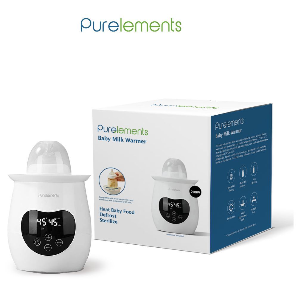 Purelements - Electric Bottle & Food Warmer - White