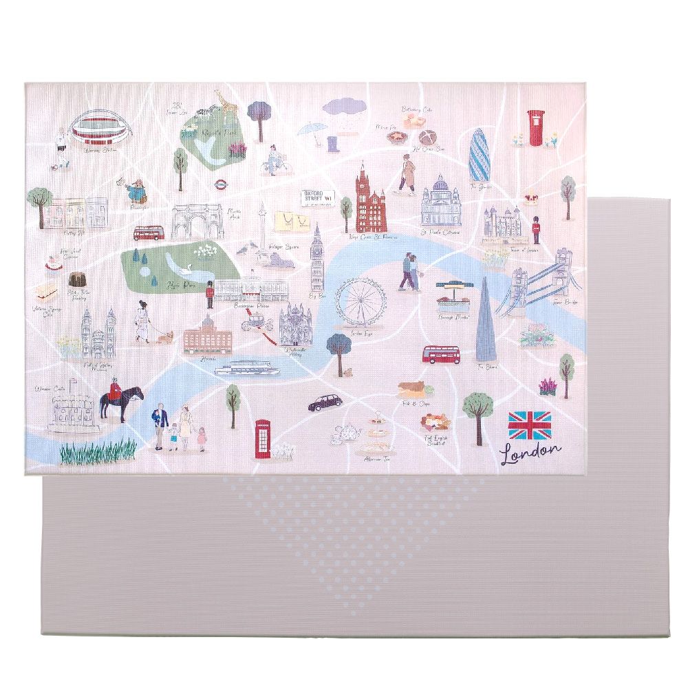 Milk It Baby - London City Tour Reversible Play Mat