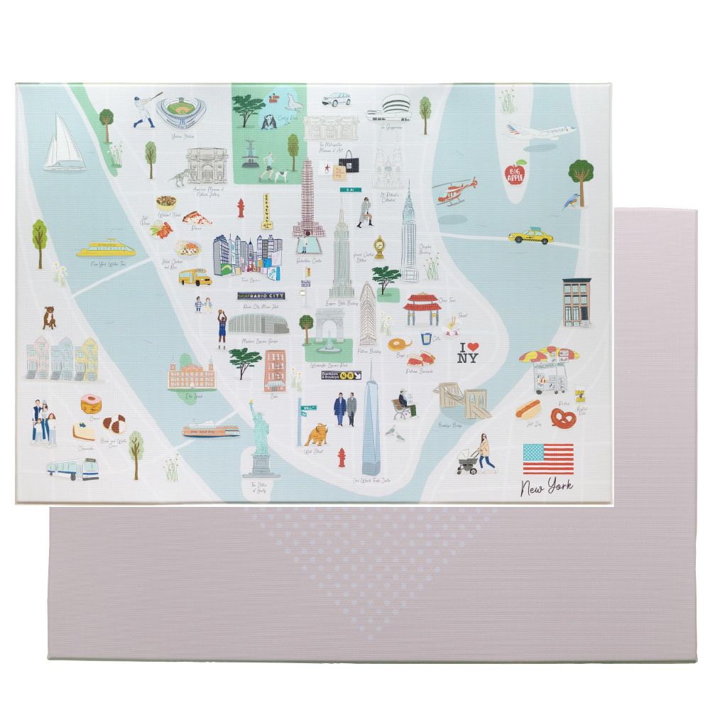 Milk It Baby - New York City Tour Reversible Play Mat