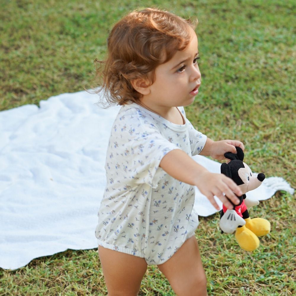 Issy & Lilo - Oversized Organic Cotton Bodysuit - Little Flower