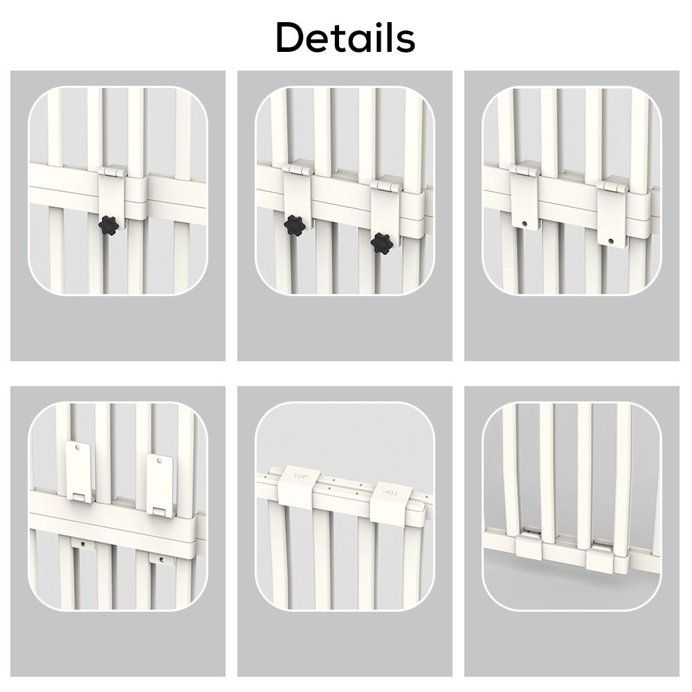 Baby Safe -  Metal Safety Gate Extension 40cm Tall