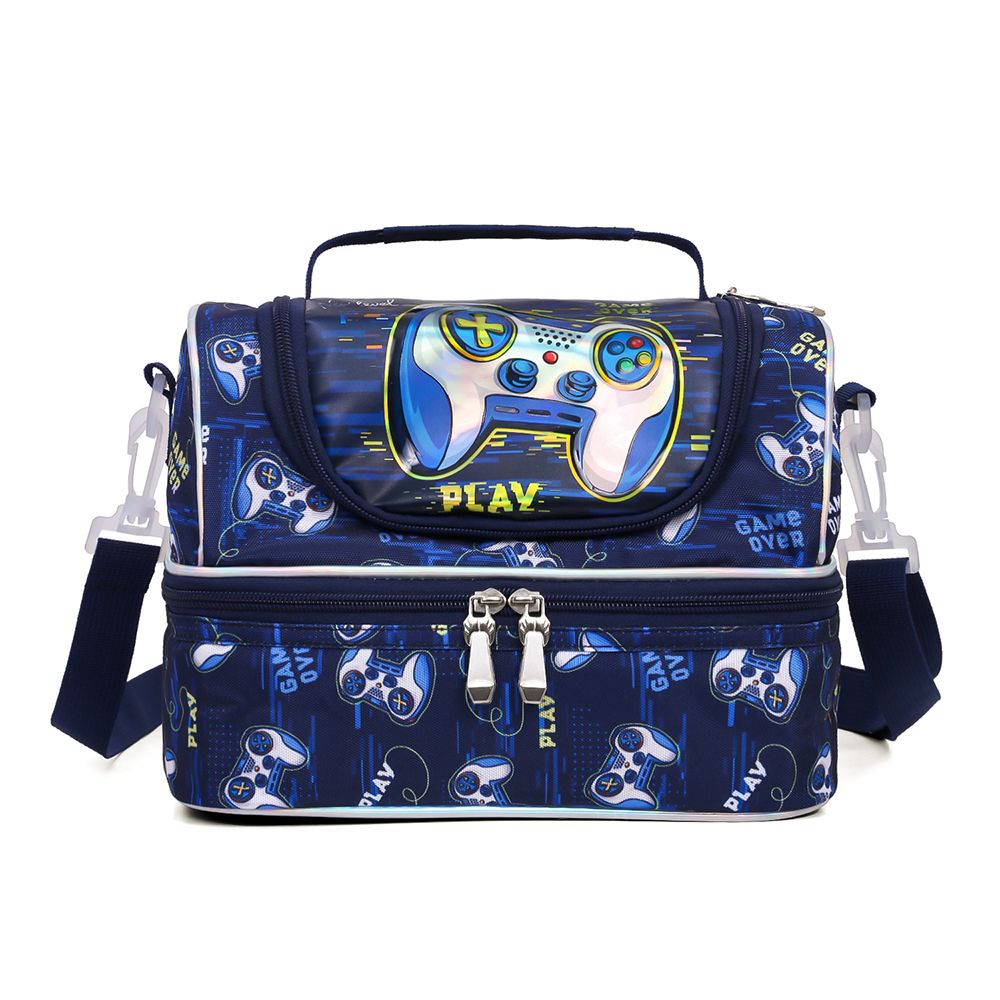 Eazy Kids - Dual Compartment Lunch Bag - Gamer