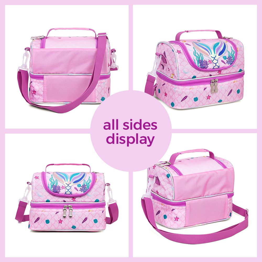 Eazy Kids - Dual Compartment Lunch Bag - Mermaid