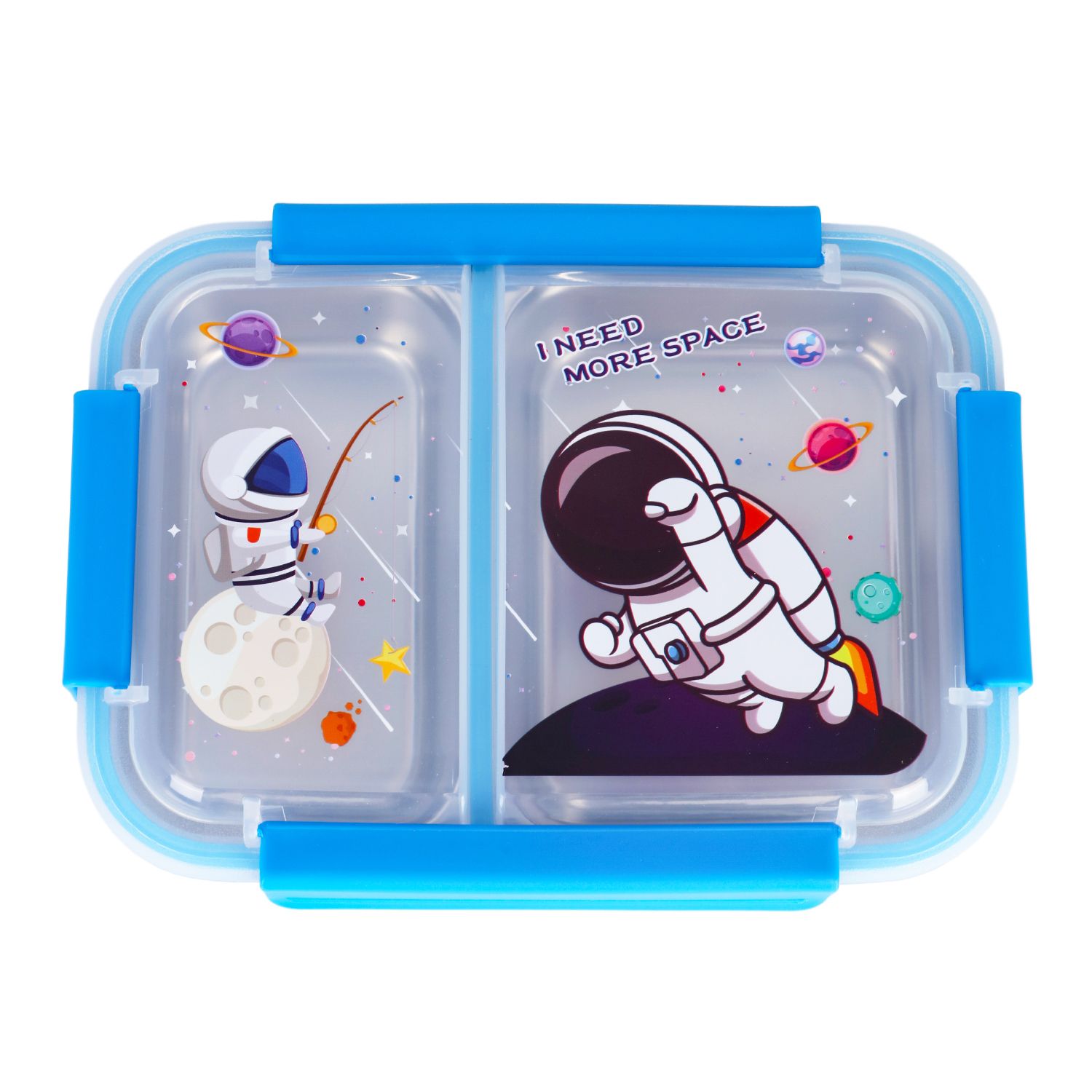 Eazy Kids - Lunch Box - Astronaut - Blue