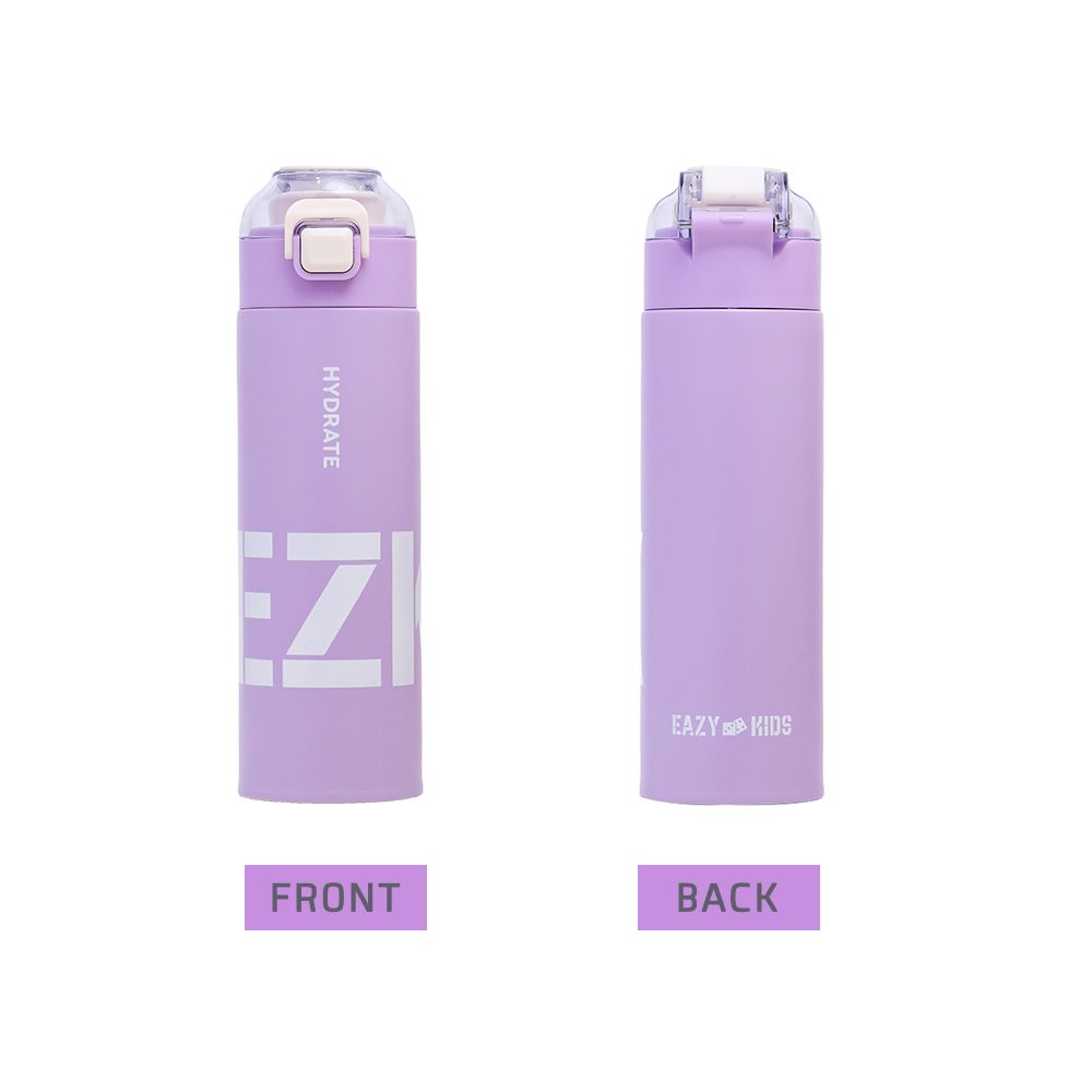 Eazy Kids - Stainless Steel Insulated Travel Water Bottle - 
 550ml - Purple