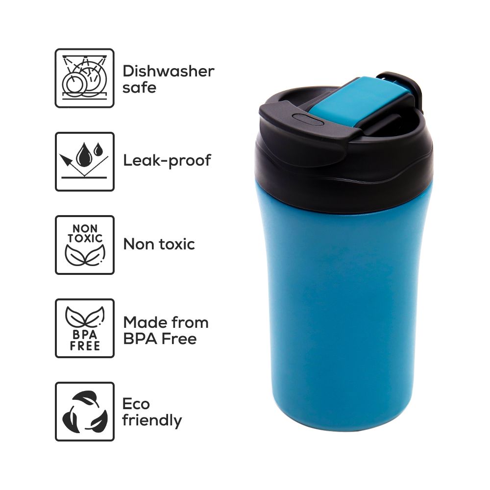 Eazy Kids - Insulated Water Bottle - 400ml - Blue