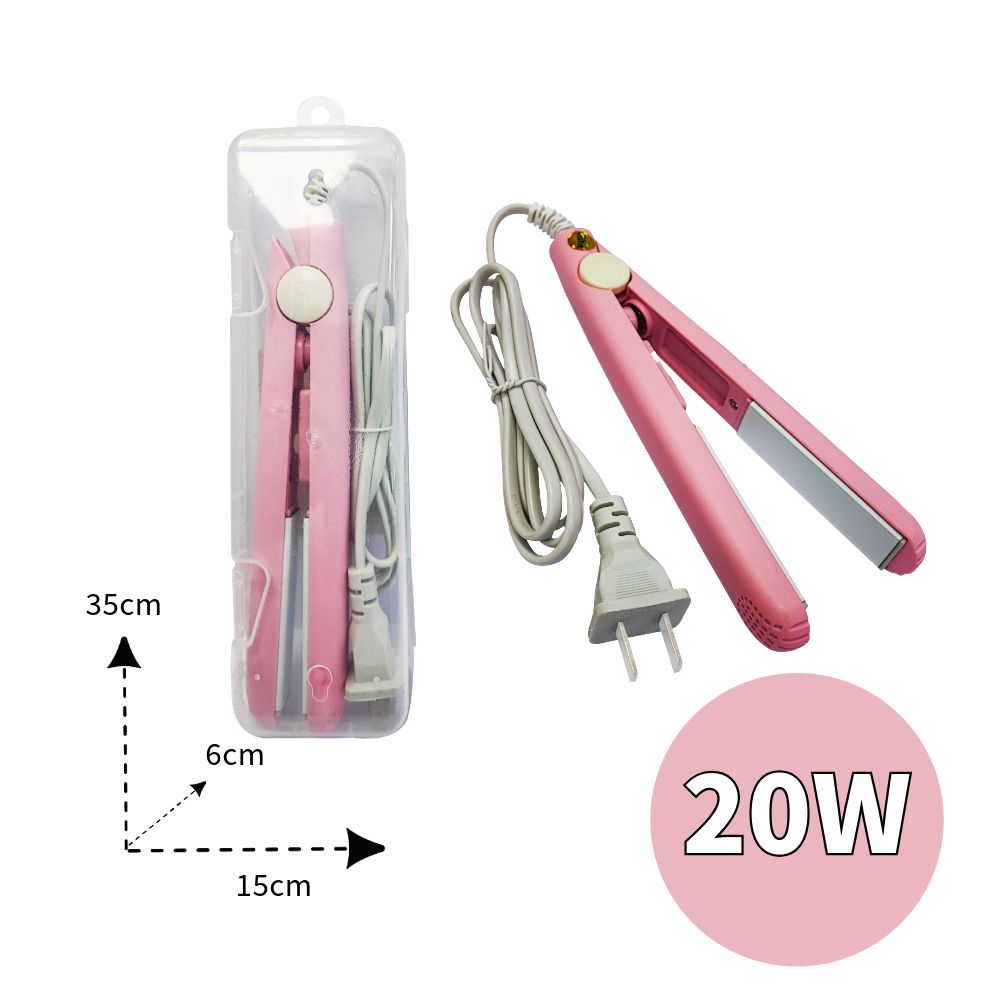 Little Story - Travel Hair Curler And Straightener - 1pc - Color May Vary