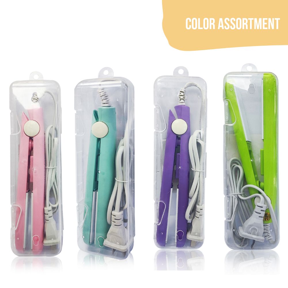 Little Story - Travel Hair Curler And Straightener - 1pc - Color May Vary