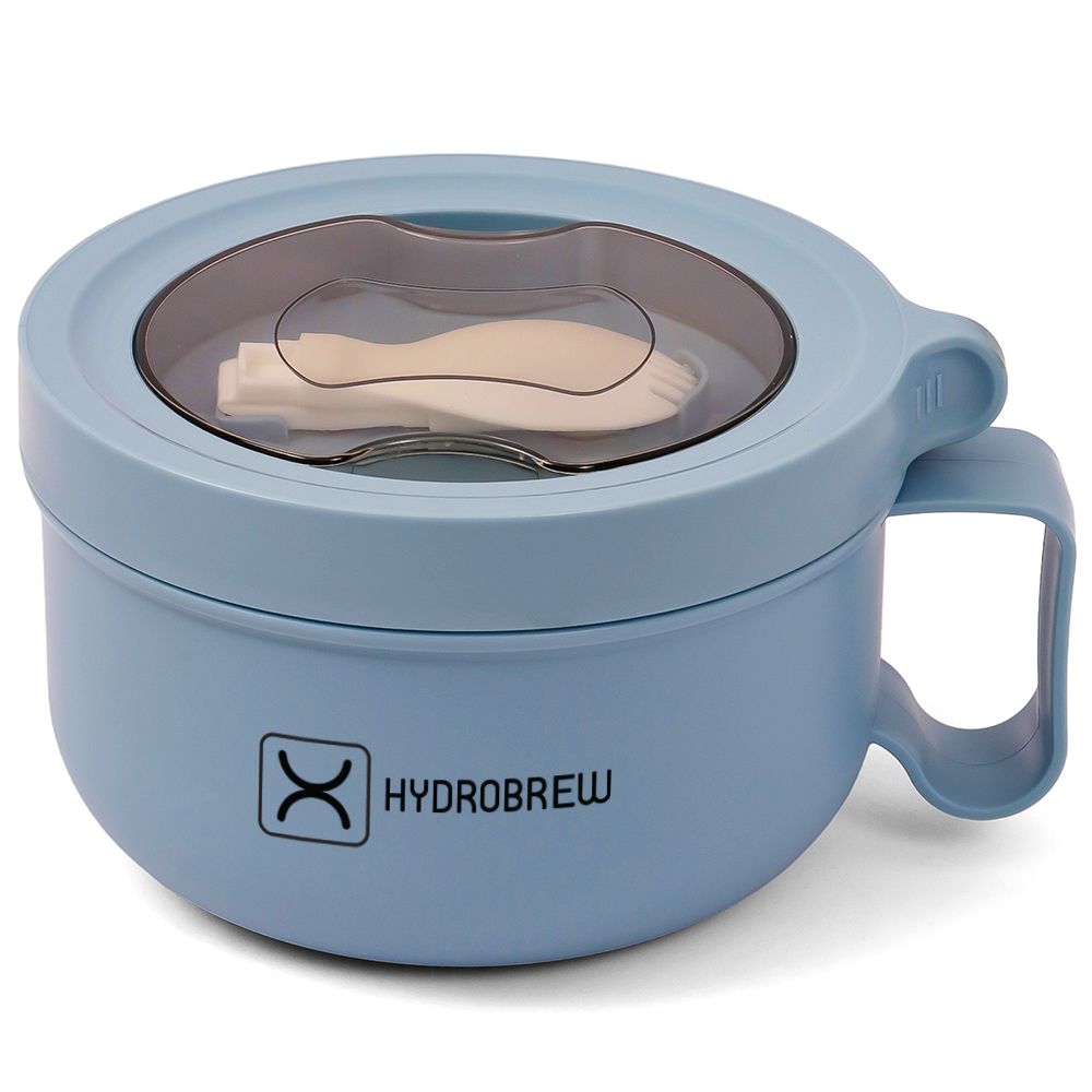 Hydrobrew - Lunch Box with Folding Spoon - Blue