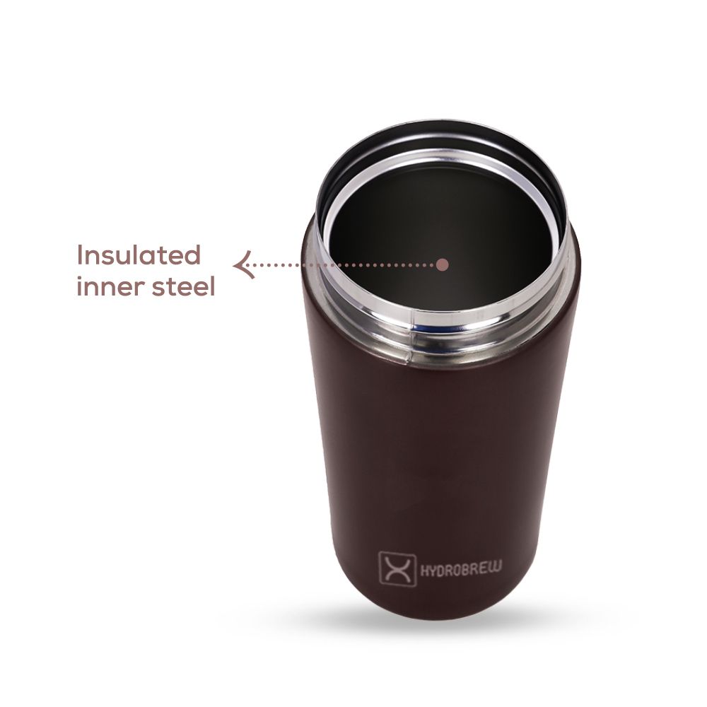 Hydrobrew - Insulated Tumbler 380ml - Black