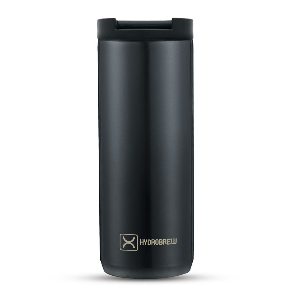 Hydrobrew - Double Wall Insulated Water Bottle 500ml - Black