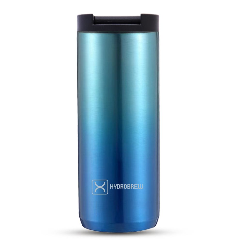 Hydrobrew - Double Wall Insulated Water Bottle 500ml - Blue