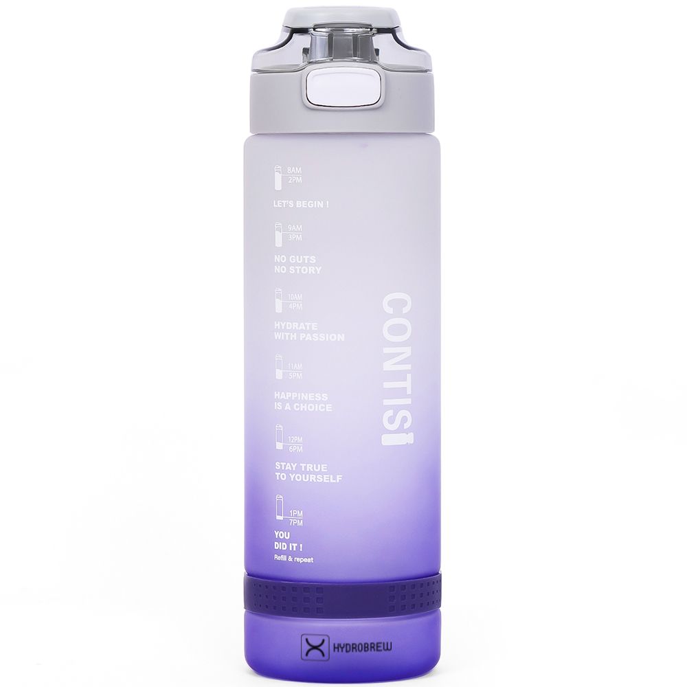 Hydrobrew - Water Bottle 1000ml - Grey