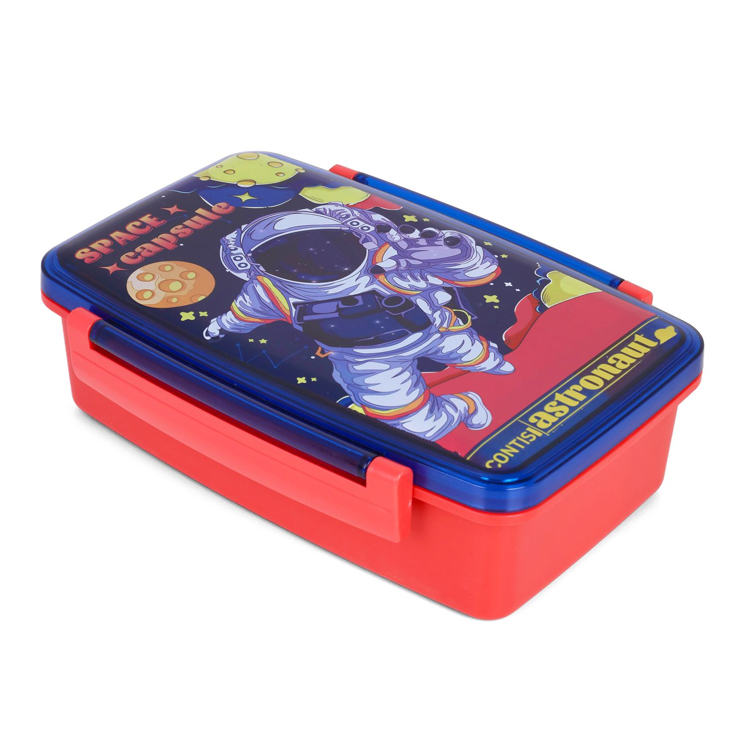 Nova Kids - Bento Lunch Box with Spoon & Fork - Astronaut