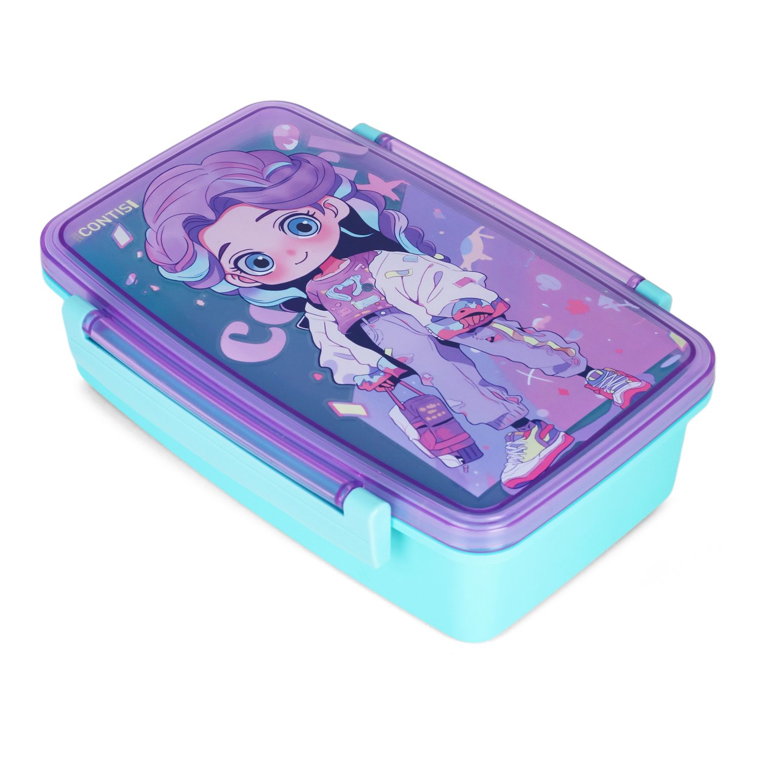 Nova Kids - Bento Lunch Box with Spoon & Fork - Cite Girl