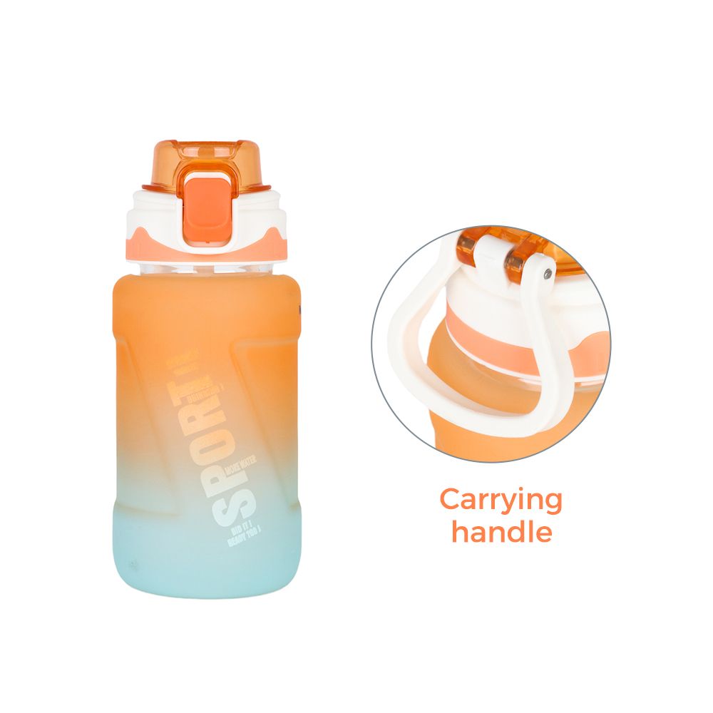 Nova Kids - Water Bottle 550ml with Straw - Orange