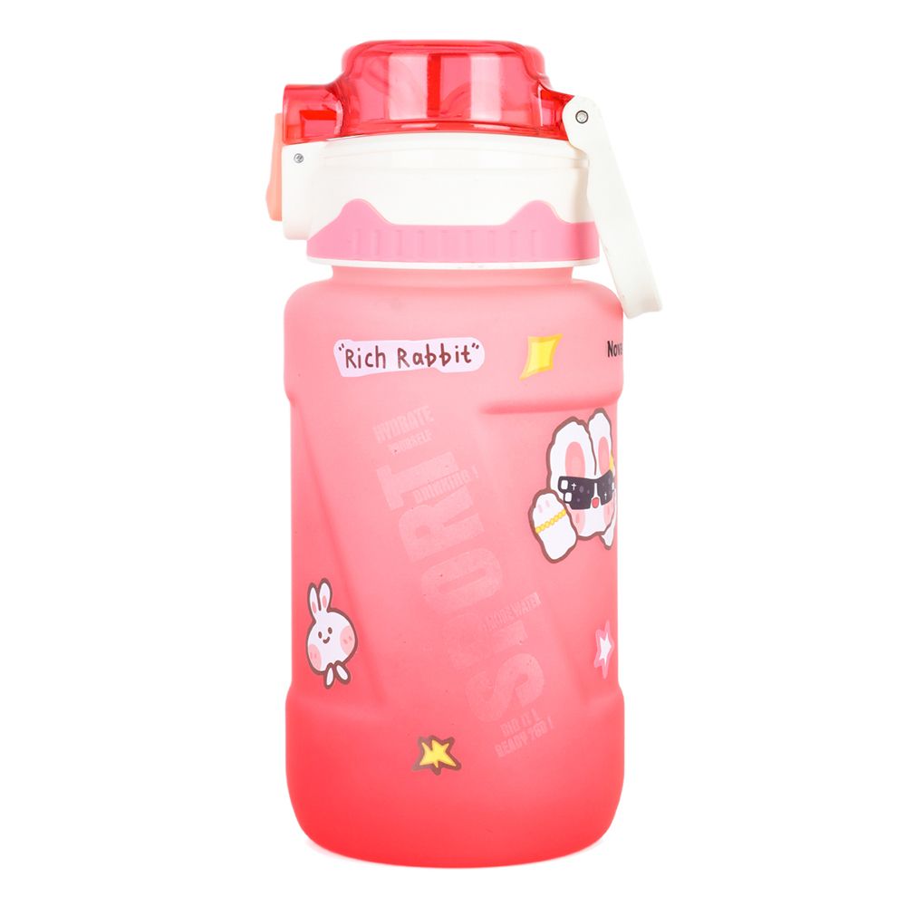 Nova Kids - Water Bottle 550ml with Straw - Pink