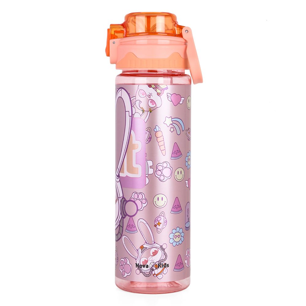 Nova Kids - Water Bottle 700ml with Straw - Orange