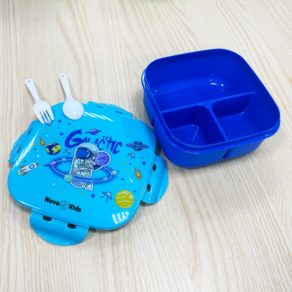 Nova Kids - Square Bento Lunch Box 1000ml - Astronaut