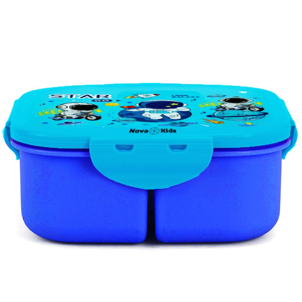 Nova Kids - Square Bento Lunch Box 1000ml - Galaxy Blue